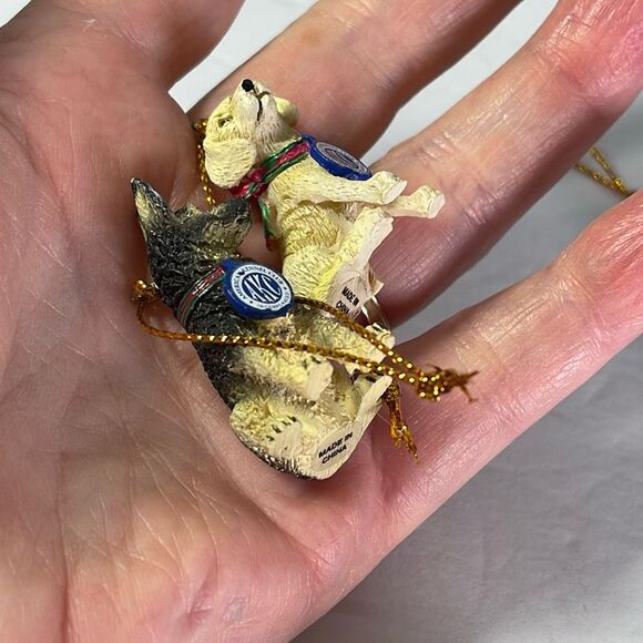 Lot of 5 American Kennel Club  tiny dog ornaments. - Picture 5 of 6